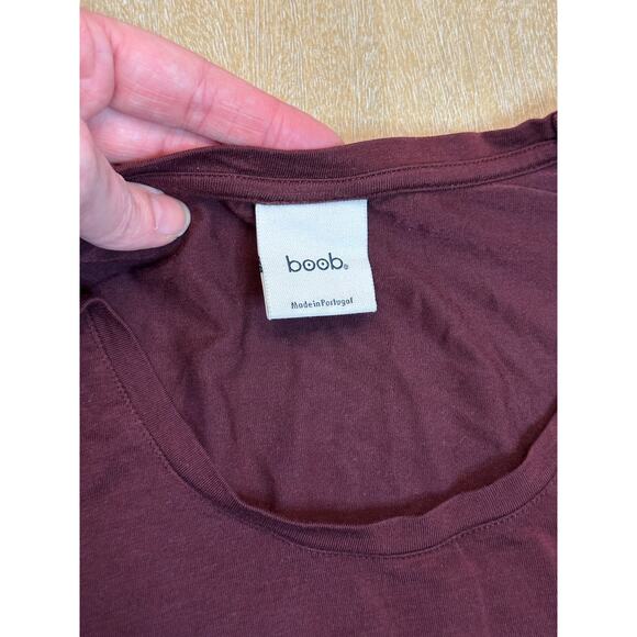 Boob Design 3/4 Sleeve Nursing Top Size Large - Picture 2 of 6